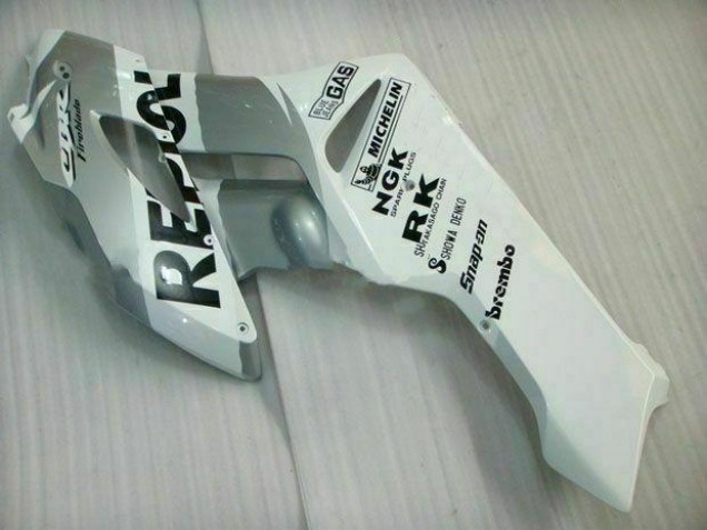 Carénage CBR 1000 RR 04-05 - Argent Blanc Repsol