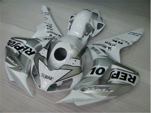 Carénage CBR 1000 RR 04-05 - Blanc Argent Noir Repsol