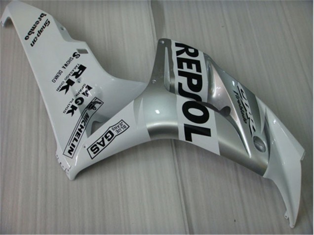 Carénage CBR 1000 RR 04-05 - Blanc Argent Noir Repsol