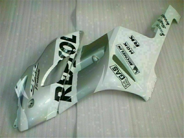 Carénage CBR 1000 RR 04-05 - Blanc Argent Repsol