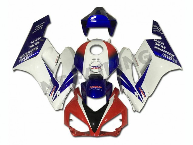 Carénage CBR 1000 RR 04-05 - Blanc Bleu Rouge Carénage CBR 1000 RR 04-05 - Blanc Bleu Rouge