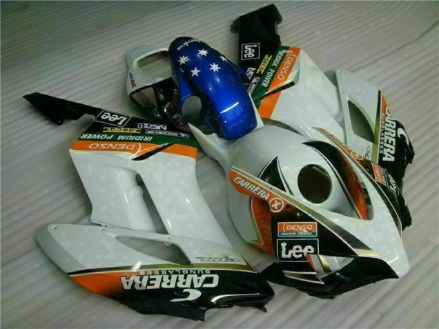 Carénage CBR 1000 RR 04-05 - Blanc Bleu