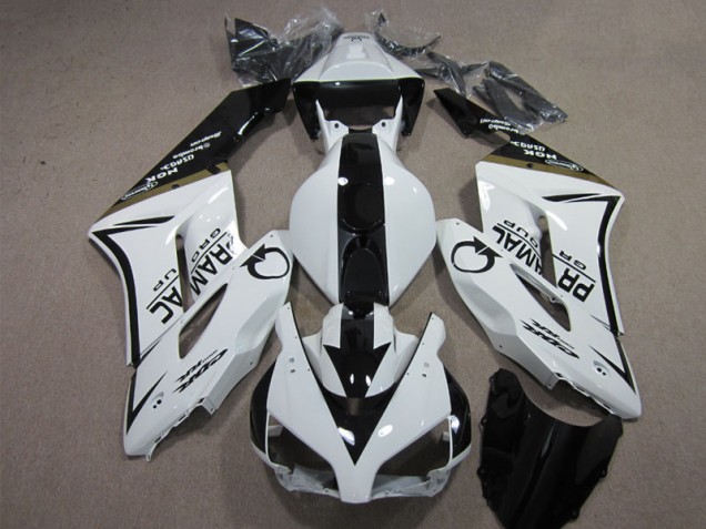 Carénage CBR 1000 RR 04-05 - Blanc Noir PRAMAC Carénage CBR 1000 RR 04-05 - Blanc Noir PRAMAC