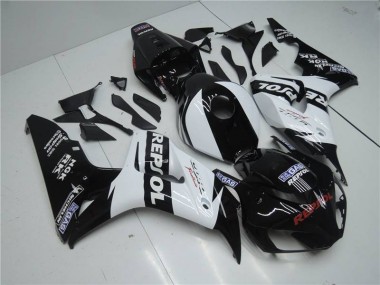 Carénage CBR 1000 RR 04-05 - Blanc Repsol Noir