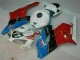 Carénage CBR 1000 RR 04-05 - Blanc Rouge 77
