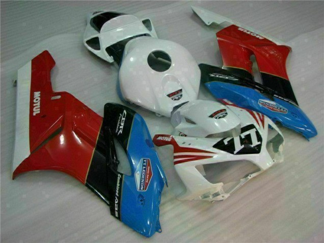 Carénage CBR 1000 RR 04-05 - Blanc Rouge 77