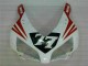 Carénage CBR 1000 RR 04-05 - Blanc Rouge 77