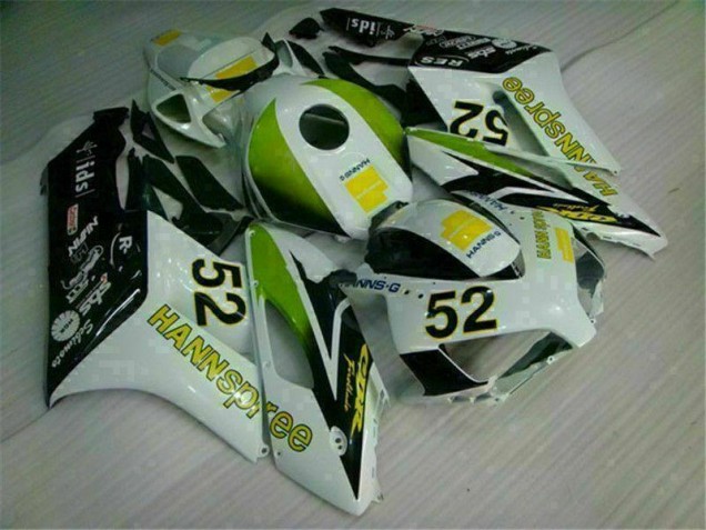 Carénage CBR 1000 RR 04-05 - Blanc Vert Hannspree 52
