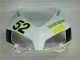 Carénage CBR 1000 RR 04-05 - Blanc Vert Hannspree 52