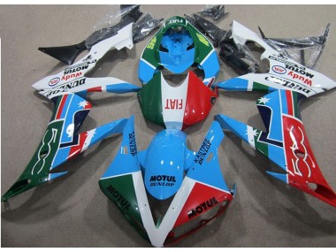 Carénage CBR 1000 RR 04-05 - Bleu Rouge Vert Motul