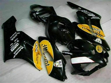 Carénage CBR 1000 RR 04-05 - Jaune Noir