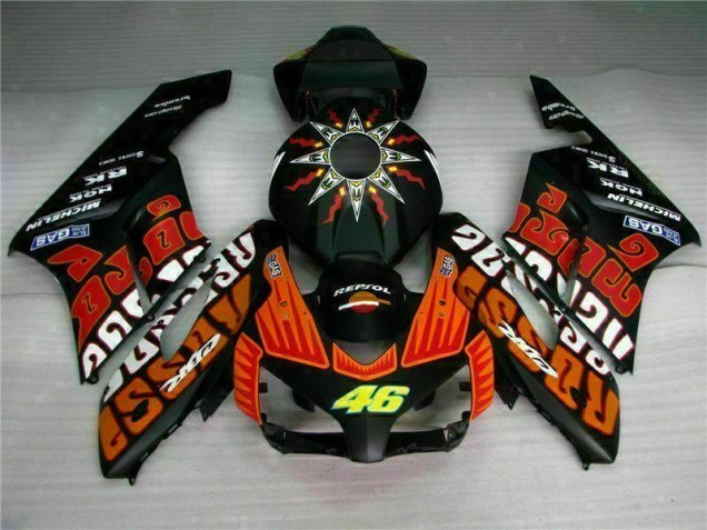 Carénage CBR 1000 RR 04-05 - Noir Orange