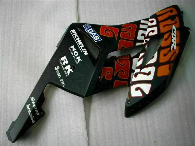 Carénage CBR 1000 RR 04-05 - Noir Orange