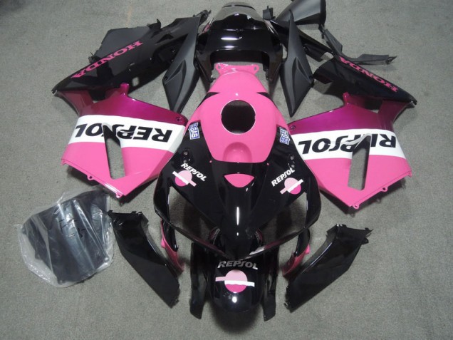 Carénage CBR 1000 RR 04-05 - Noir Rose Repsol Carénage CBR 1000 RR 04-05 - Noir Rose Repsol