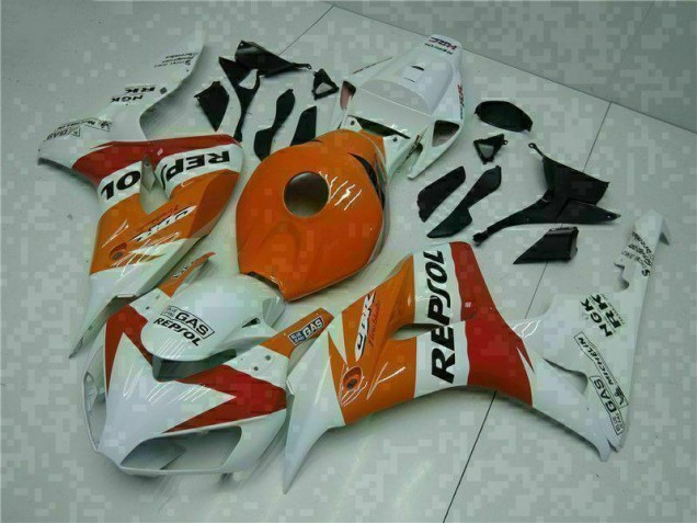Carénage CBR 1000 RR 04-05 - Orange Blanc Repsol