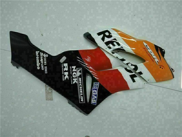 Carénage CBR 1000 RR 04-05 - Orange Noir Repsol Carénage CBR 1000 RR 04-05 - Orange Noir Repsol