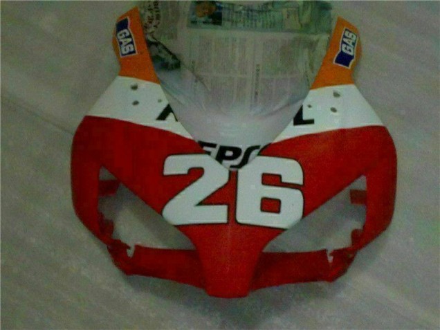 Carénage CBR 1000 RR 04-05 - Orange Rouge Repsol 26