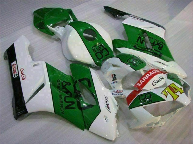 Carénage CBR 1000 RR 04-05 - Vert Blanc Carénage CBR 1000 RR 04-05 - Vert Blanc