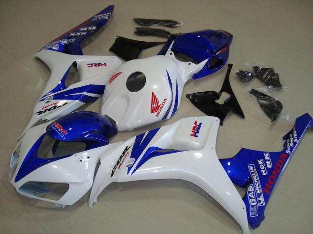 Carénage CBR 1000 RR 06-07 - Blanc et Bleu