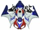 Carénage CBR 1000 RR 06-07 - Bleu Blanc