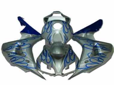 Carénage CBR 1000 RR 06-07 - Bleu Flamme Argent