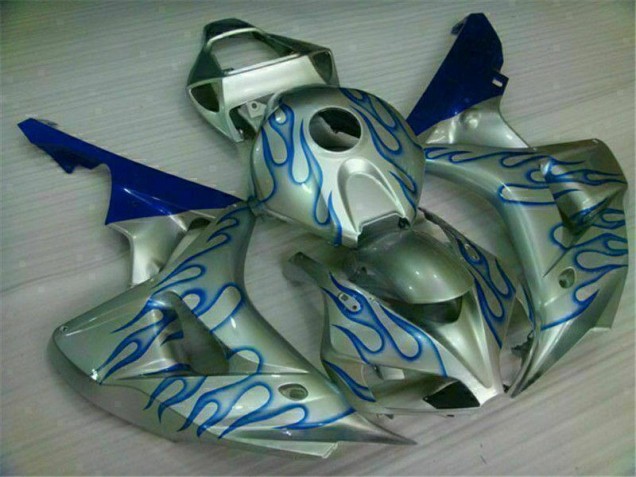Carénage CBR 1000 RR 06-07 - Bleu Flamme Argent
