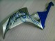 Carénage CBR 1000 RR 06-07 - Bleu Flamme Argent