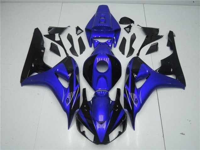 Carénage CBR 1000 RR 06-07 - Bleu Noir Carénage CBR 1000 RR 06-07 - Bleu Noir