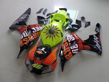 Carénage CBR 1000 RR 06-07 - Fluro Rossi