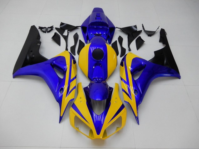 Carénage CBR 1000 RR 06-07 - Jaune Bleu Carénage CBR 1000 RR 06-07 - Jaune Bleu