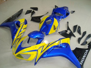 Carénage CBR 1000 RR 06-07 - Jaune Bleu Noir