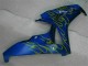 Carénage CBR 1000 RR 06-07 - Jaune Flamme Bleu
