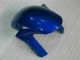 Carénage CBR 1000 RR 06-07 - Jaune Flamme Bleu