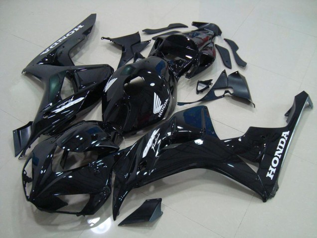Carénage CBR 1000 RR 06-07 - Noir Argent Décalque