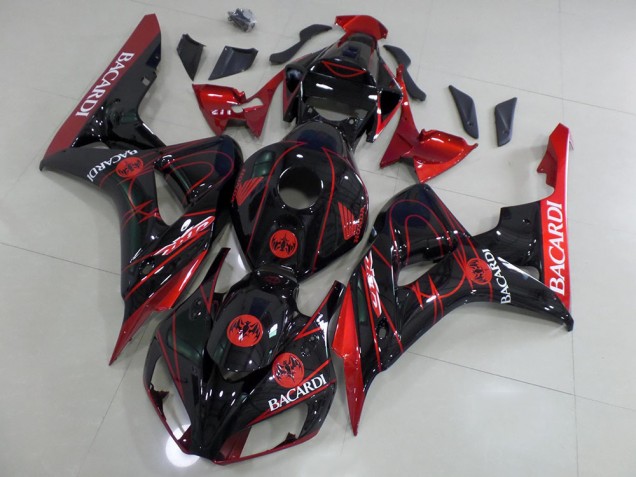 Carénage CBR 1000 RR 06-07 - Noir Bacardi