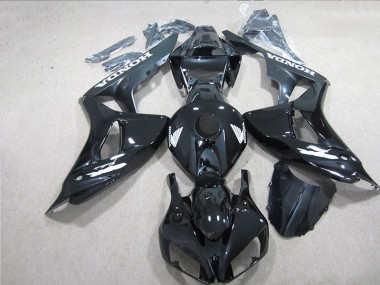Carénage CBR 1000 RR 06-07 - Noir Blanc Décalque