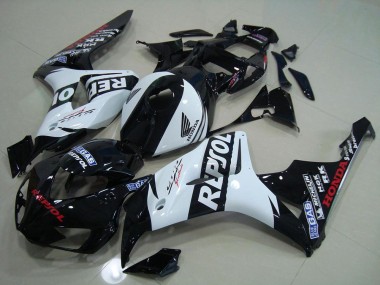 Carénage CBR 1000 RR 06-07 - Noir Blanc Repsol