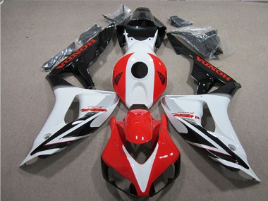 Carénage CBR 1000 RR 06-07 - Noir Blanc Rouge Fireblade