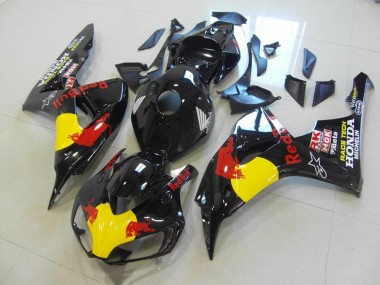 Carénage CBR 1000 RR 06-07 - Noir Red Bull