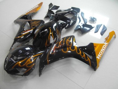 Carénage CBR 1000 RR 06-07 - Or Flamme