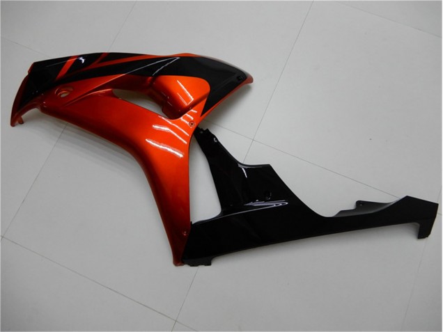 Carénage CBR 1000 RR 06-07 - Orange Noir Carénage CBR 1000 RR 06-07 - Orange Noir