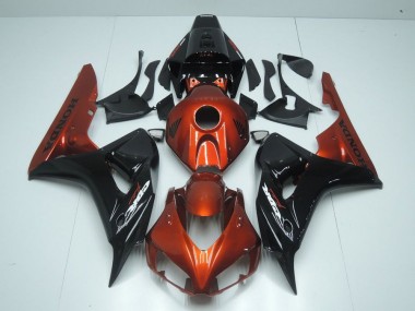 Carénage CBR 1000 RR 06-07 - Orange et Noir