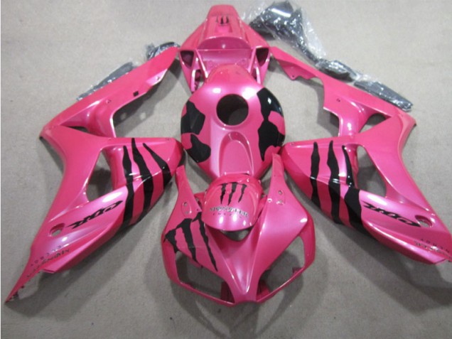 Carénage CBR 1000 RR 06-07 - Rose Noir Monster Carénage CBR 1000 RR 06-07 - Rose Noir Monster