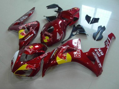Carénage CBR 1000 RR 06-07 - Rouge Bonbon Red Bull