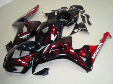 Carénage CBR 1000 RR 06-07 - Rouge Flamme