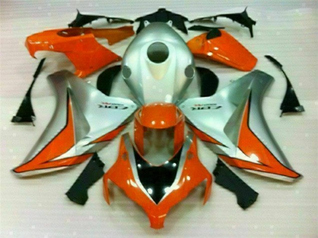 Carénage CBR 1000 RR 08-11 - Argent Orange Carénage CBR 1000 RR 08-11 - Argent Orange