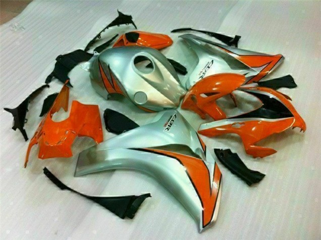 Carénage CBR 1000 RR 08-11 - Argent Orange Carénage CBR 1000 RR 08-11 - Argent Orange