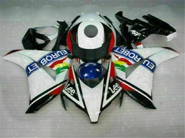 Carénage CBR 1000 RR 08-11 - Blanc Bleu Rouge Eurobet Lee