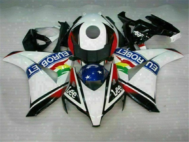 Carénage CBR 1000 RR 08-11 - Blanc Bleu Rouge Eurobet Lee