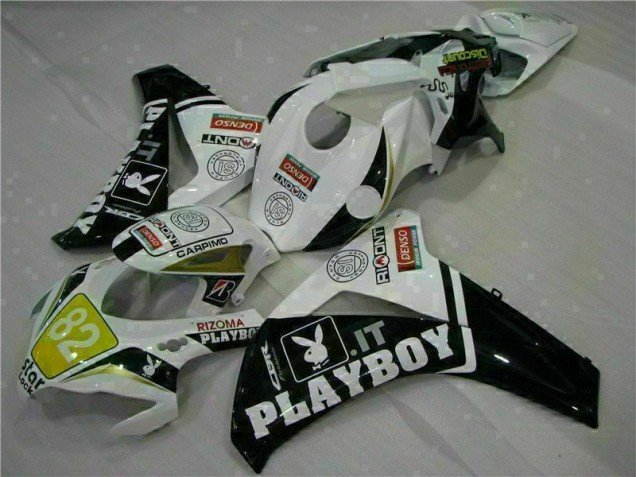 Carénage CBR 1000 RR 08-11 - Blanc Noir Playboy Carénage CBR 1000 RR 08-11 - Blanc Noir Playboy